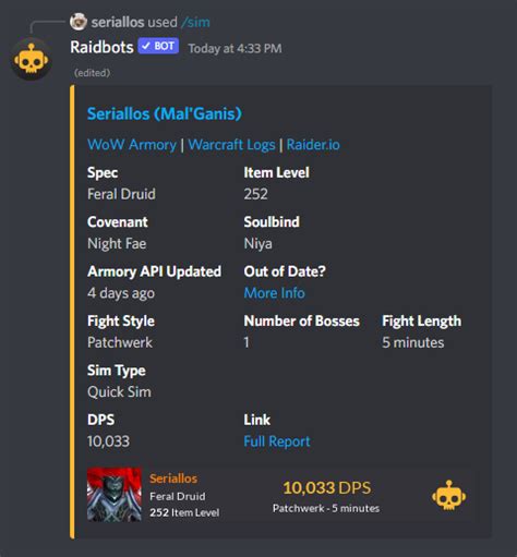 raid bot|is raidbots accurate.